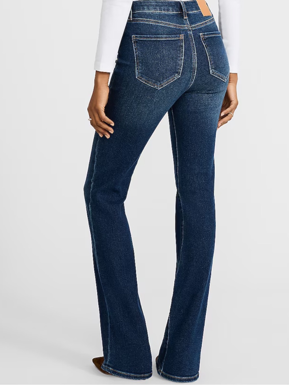 Express Women's Dark Blue bootcut Jeans new size 8.                          #12